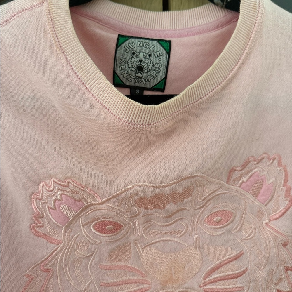 Kenzo Light Pink Jungle Sweatshirt